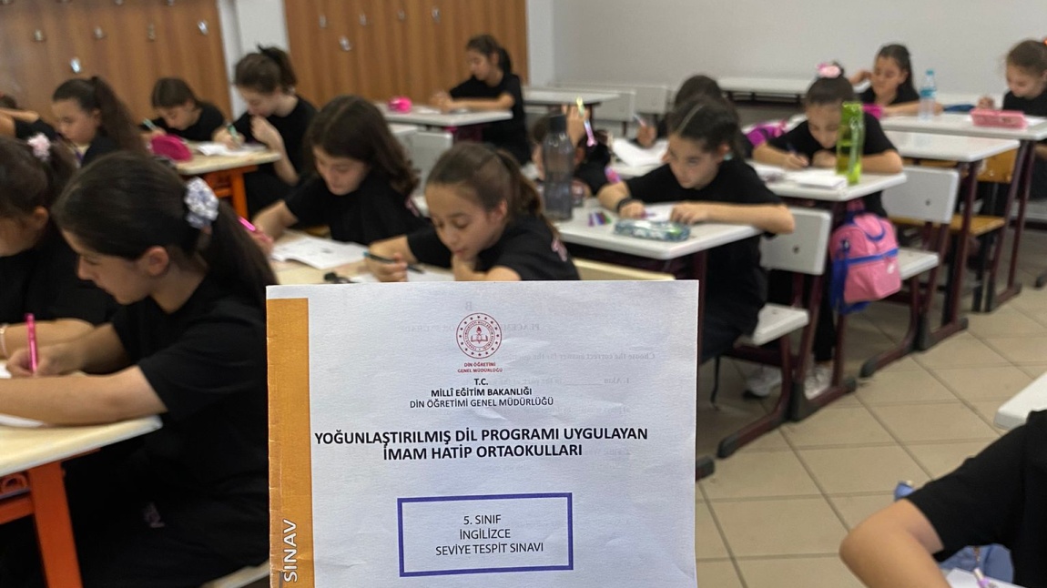 Yoğunlaştırılmış Yabancı Dil Programı Seviye Tespit Sınavı Yapıldı