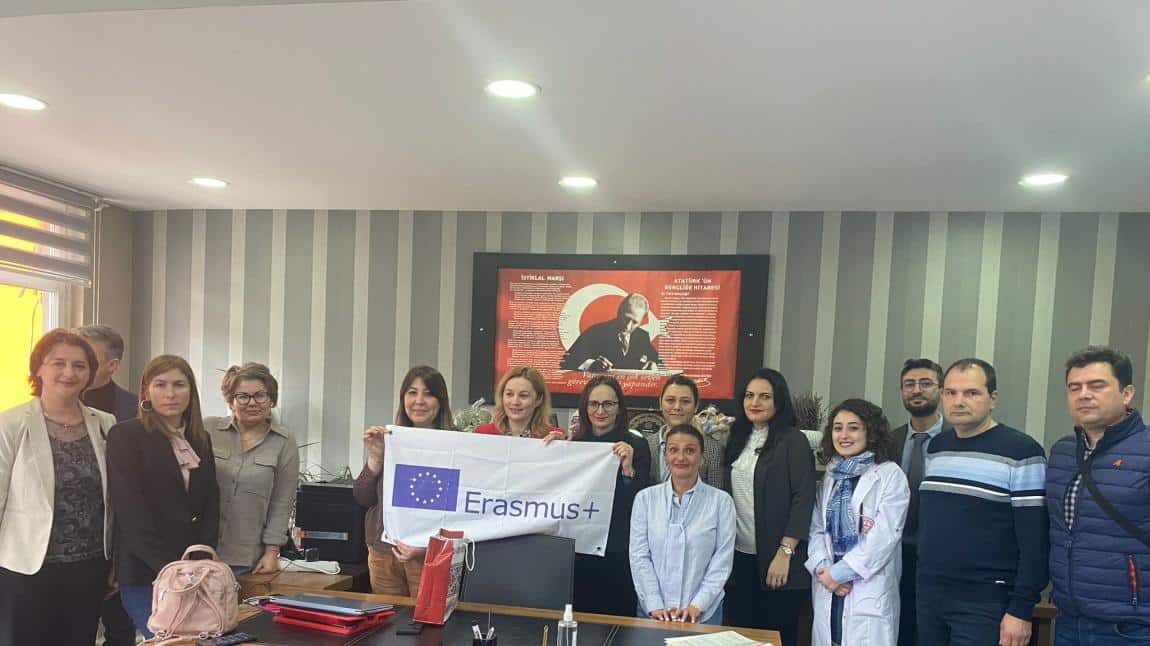 Erasmus+ Projesi Kapsamında Romanya'dan Ortaklarimiz Okulumuzu Ziyaret Etti.