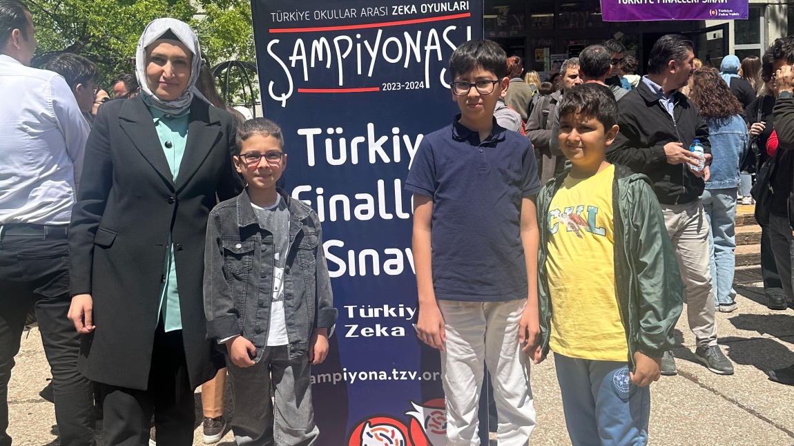 Türkiye Okullar Arası Zekâ Oyunları Şampiyonasının Türkiye Finaline Katılım Sağladık